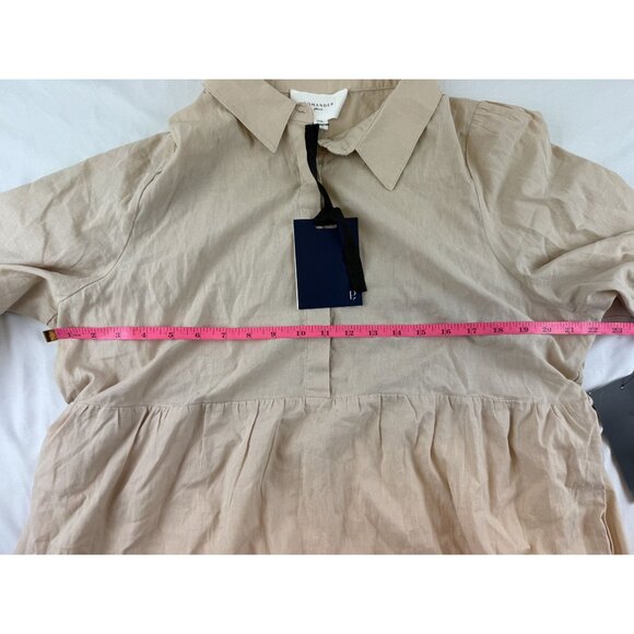 NWT Pomander Place Sandstone Cotton Mabel Maxi Dress in Sandstone Size XXL - Picture 8 of 9